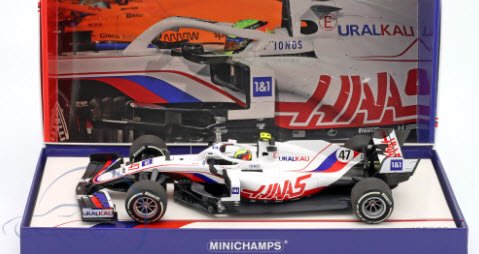 ミニチャンプス 113210147 1/18 Haas VF-21 #47 バーレーンGP F1 2021 ミック・シューマッハ 特注品 -  ミニチャンプス専門店　【Minichamps World】