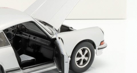 シュコー Schuco 450047000 1/18 ポルシェ 911 S Coupe シルバー - ミニチャンプス専門店 【Minichamps  World】