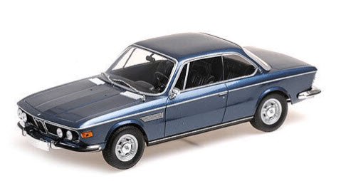 ミニチャンプス 155028032 1/18 BMW 2800 CS 1968 ブルーメタリック - ミニチャンプス専門店　【Minichamps  World】