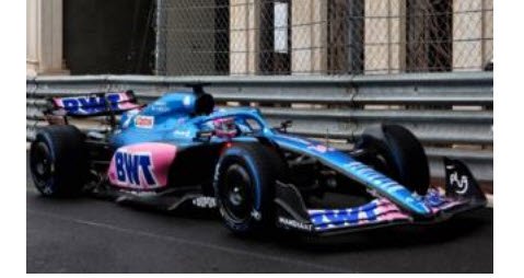 スパーク 18S750 1/18 Alpine A522 No.14 BWT Alpine F1 Team 7th Monaco GP 2022  Fernando Alonso - ミニチャンプス専門店　【Minichamps World】