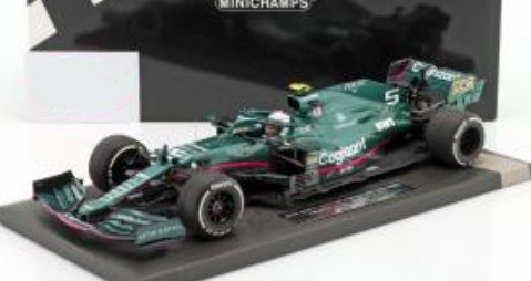 ミニチャンプス 1/43 アストンマーチン AMR21 ベッテル バーレーンGP