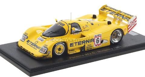 Spark (スパーク) 1/43 Porsche 962 C No.18 24H Le Mans 1986  W.Brun／M.Sigala／F.Jelinski ガリバー