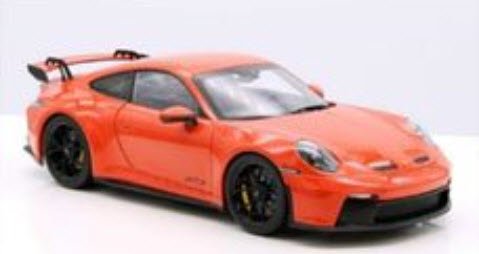 ノレブ NOREV 187300 1/18 ポルシェ 911 GT3 2021 オレンジ - ミニチャンプス専門店　【Minichamps World】