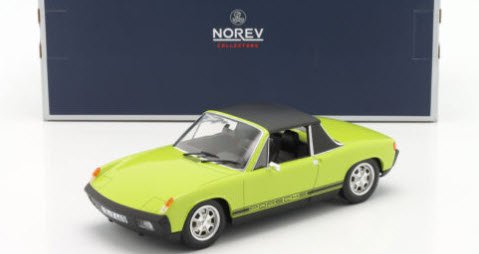 ノレブ NOREV 187687 1/18 VW-Porsche 914 2.0 1973 ライトグリーン