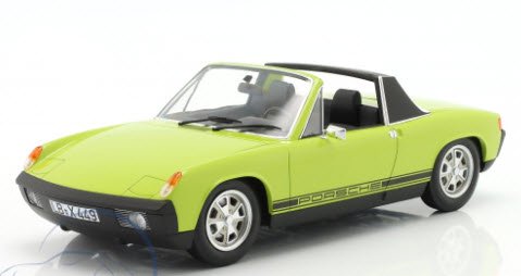 ノレブ NOREV 187687 1/18 VW-Porsche 914 2.0 1973 ライトグリーン - ミニチャンプス専門店　 【Minichamps World】