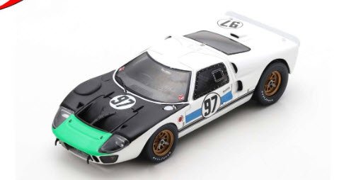 スパーク】 1/43 Ford GT40 J Test Day Daytona 1967Bruce McLaren