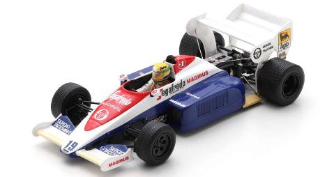 スパーク S2781 1/43 Toleman TG184 No.19 3rd British GP 1984 Ayrton Senna -  ミニチャンプス専門店　【Minichamps World】