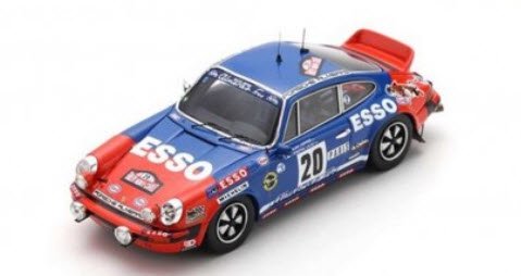 スパーク S6648 1/43 Porsche 911 SC No.20 Rally Monte Carlo 1980 A