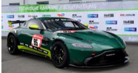 スパーク SG853 1/43 Aston Martin Vantage AMR GT4 No.95 Dorr Motorsport Winner  SP 8T 24H Nurburgring 2022 - ミニチャンプス専門店　【Minichamps World】