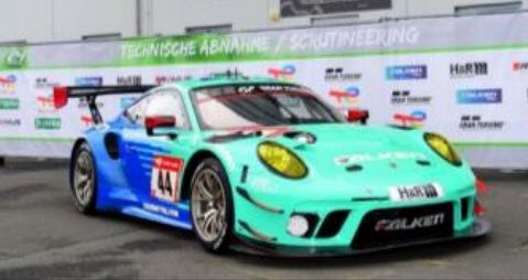 スパーク SG863 1/43 Porsche 911 GT3 R No.44 Falken Motorsports 24H Nurburgring  2022 - ミニチャンプス専門店　【Minichamps World】