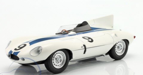 CMR CMR191 1/18 ジャガー D-Type #9 24h ルマン 1955 Phil Walters / Bill Spear -  ミニチャンプス専門店　【Minichamps World】