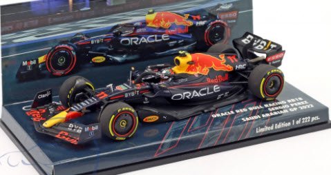 ミニチャンプス 447220111 1/43 Oracle Red Bull Racing レッド ブル レーシング RB18 #11 F1  サウジアラビアGP 2022 セルジオ・ペレス 特注品 - ミニチャンプス専門店　【Minichamps World】