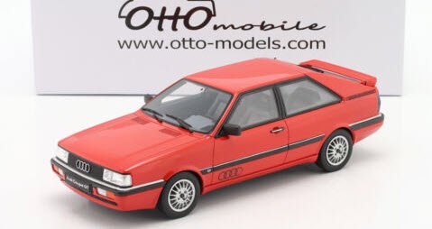 OTTO オットー OTM954 1/18 アウディ GT クーペ 1987 (レッド) - ミニチャンプス専門店　【Minichamps World】