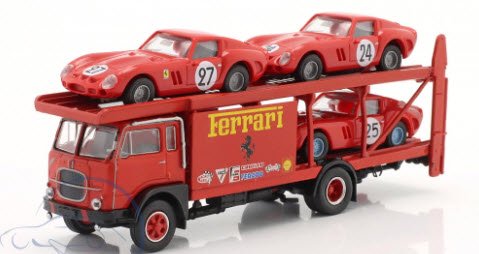 Brekina BRE58481 1/87 フェラーリ Ferrari 250 GTO #24 #25 #27 