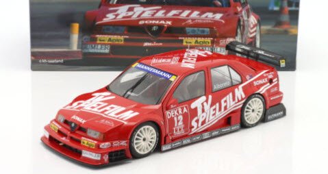 Werk83 W1801003 1/18 アルファ ロメオ Alfa Romeo 155 V6 TI #12 DTM / ITC 1995  Michele Alboreto - ミニチャンプス専門店　【Minichamps World】