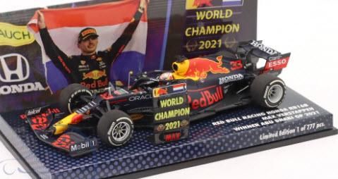 ミニチャンプス 1/43 レッドブル ホンダ RB16B 2021アメリカGP