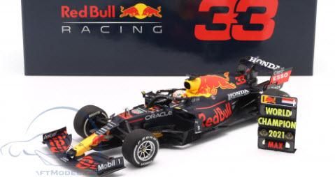 ミニチャンプス 113212433 1/18 レッド ブル レーシング ホンダ RB16B #33 ウィナー アブダビGP F1 2021  マックス・フェルスタッペン 特注品 - ミニチャンプス専門店　【Minichamps World】