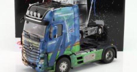 NZG SL10240001 1/18 メルセデス ベンツ アクトロス Mercedes-Benz Actros GigaSpace 4x2  Truck Strohofer - ミニチャンプス専門店　【Minichamps World】