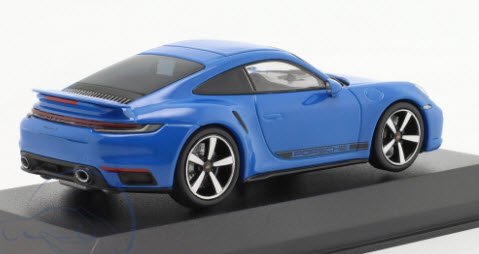 ミニチャンプス 410069474 1/43 ポルシェ 911 (992) ターボ S 2020 シャーク ブルー - ミニチャンプス専門店　 【Minichamps World】