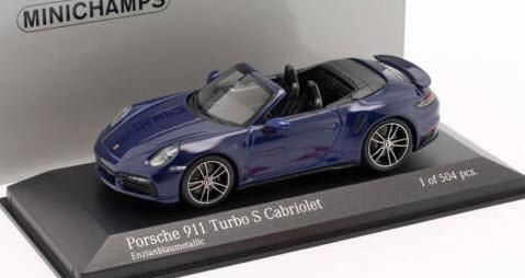 ミニチャンプス 410069480 1/43 ポルシェ 911 (992) ターボ S 