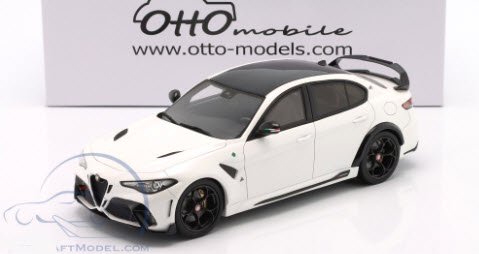 OTTO オットー OTM990 1/18 アルファ ロメオ ジュリア GTAm 2020 ホワイト - ミニチャンプス専門店　【Minichamps  World】