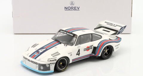 ノレブ NOREV 187480 1/18 ポルシェ 935 マルティニ レーシング #4 ウィナー 6h Watkins Glen 1976  Stommelen / Schurti 特注品 - ミニチャンプス専門店　【Minichamps World】