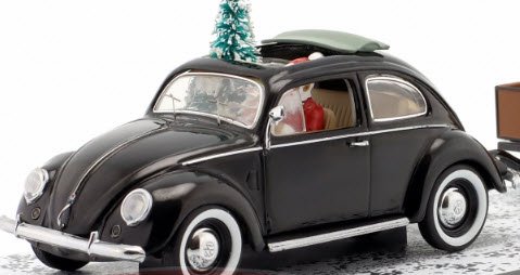 シュコー Schuco 450376900 1/43 クリスマス Volkswagen VW Käfer with Trailer Christmas  Edition 2022 ブラック - ミニチャンプス専門店　【Minichamps World】