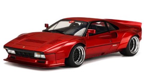 GTスピリット GTS337 1/18 キジル セラム 288GTO (キャンディレッド) - ミニチャンプス専門店　【Minichamps  World】