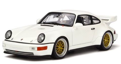 GTスピリット GTS716 1/18 ポルシェ 964 RSR (ホワイト) - ミニチャンプス専門店　【Minichamps World】