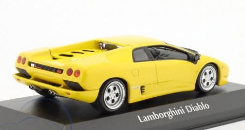 ミニチャンプス MAXICHAMPS 940103571 1/43 ランボルギーニ ディアブロ 1994 イエロー - ミニチャンプス専門店　 【Minichamps World】