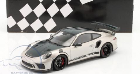 絶版　希少　1/18 ミニチャンプス　ポルシェ 911 GT3 グレー ミニチャンプス 155186901 1/18 ポルシェ 911 GT3 R プレーン