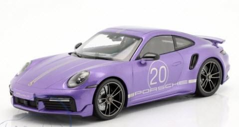 ミニチャンプス 155069174 1/18 ポルシェ 911 (992) ターボ S