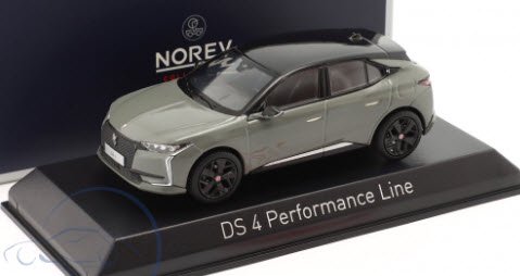 ノレブ NOREV 170044 1/43 DS 4 パフォーマンス ライン 2021 ラッカーグレー - ミニチャンプス専門店　 【Minichamps World】