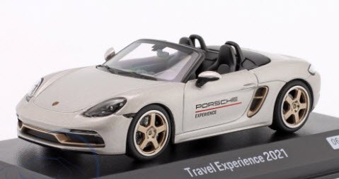 ミニチャンプス WAP0209630MTRA 1/43 ポルシェ Porsche Boxster 718 Travel Experience 2021  シルバーホ 特注品 - ミニチャンプス専門店 【Minichamps World】