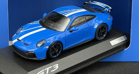 ミニチャンプス WAP0209100MPEC 1/43 ポルシェ 911 GT3 Type 992 2021 Franciacorta  Experience Center シャークブルー 特注品 - ミニチャンプス専門店　【Minichamps World】