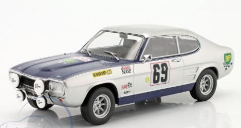 Amazon | MCG 1/18 フォード CAPRI MK I #69 1969 | ミニカー
