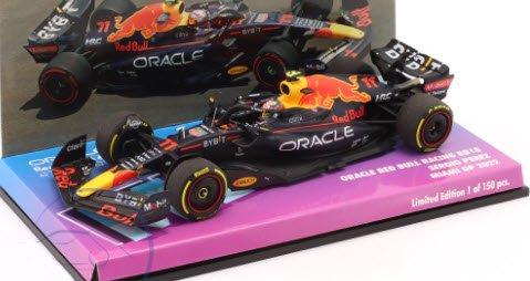 ミニチャンプス 447220511 1/43 オラクル レッド ブル レーシング RB18 #11 4位 マイアミGP 2022 セルジオ・ペレス  特注品 - ミニチャンプス専門店　【Minichamps World】