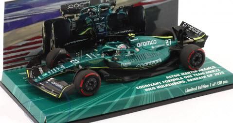 ミニチャンプス 447220127 1/43 アストン マーティン アラムコ コグニザント AMR22 #27 バーレーンGP F1 2022  ニコ・ヒュルケンベルグ 特注品 - ミニチャンプス専門店　【Minichamps World】