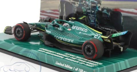 ミニチャンプス 447220127 1/43 アストン マーティン アラムコ コグニザント AMR22 #27 バーレーンGP F1 2022  ニコ・ヒュルケンベルグ 特注品 - ミニチャンプス専門店　【Minichamps World】