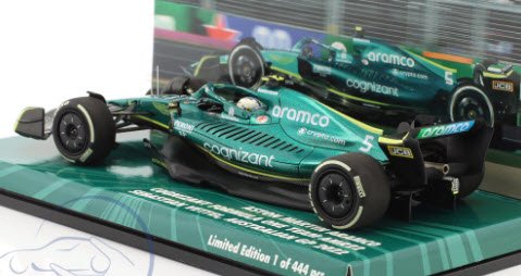 ミニチャンプス 447220305 1/43 アストン マーティン アラムコ コグニザント AMR22 #5 オーストラリGP F1 2022  バスチャン・ベッテル 特注品 - ミニチャンプス専門店　【Minichamps World】