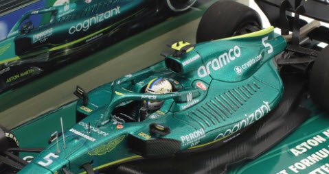 ミニチャンプス 447220305 1/43 アストン マーティン アラムコ コグニザント AMR22 #5 オーストラリGP F1 2022  バスチャン・ベッテル 特注品 - ミニチャンプス専門店　【Minichamps World】