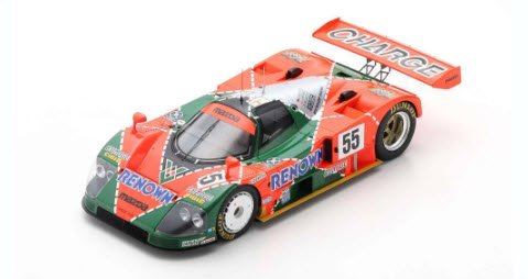 スパーク 18LM91 1/18 Mazda 787 B No.55 Winner 24H Le Mans 1991 V.Weidler -  J.Herbert - B.Gachot - ミニチャンプス専門店　【Minichamps World】