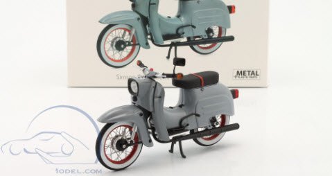 シュコー 450649400 1/10 Simson Schwalbe KR51/1 Custom III グレイ - ミニチャンプス専門店　 【Minichamps World】