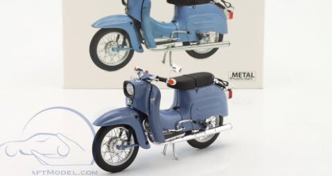 シュコー 450649300 1/10 Simson Schwalbe KR51/1 ブルー - ミニチャンプス専門店　【Minichamps  World】