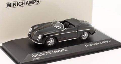 ミニチャンプス 943065533 1/43 ポルシェ 356 Speedster 1956 ブラック 特注品 - ミニチャンプス専門店　 【Minichamps World】