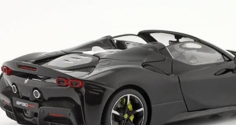 Bburago 1/18 フェラーリ SF90 スパイダー ブラック Ferrari SF90 Spider Assetto Fiorano Black Metallic with