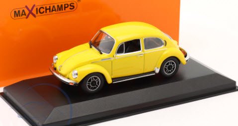 ミニチャンプス MAXICHAMPS 940055101 1/43 フォルクスワーゲン VW 1303 1974 イエロー - ミニチャンプス専門店　 【Minichamps World】