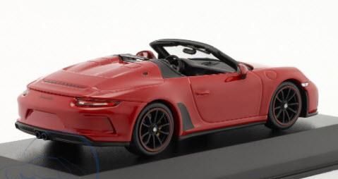 ミニチャンプス 410061131 1/43 ポルシェ 911 (991) スピードスター 2019 ダークレッドメタリック - ミニチャンプス専門店　 【Minichamps World】