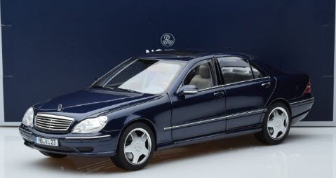 ノレブ NOREV 183817 1/18 メルセデス・ベンツ S55 AMG 2000 メタリックブルー - ミニチャンプス専門店　 【Minichamps World】