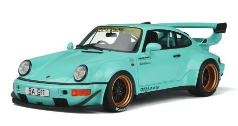 【海外輸入】 GTスピリット GTS875 1/18 RWB Tiffany 2015 (ブルー ミニカー